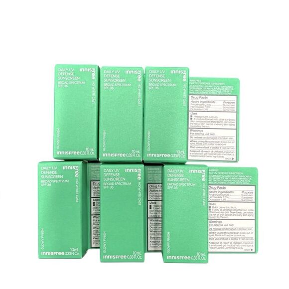 Innisfree Daily UV Defense Sunscreen SPF 36 10ml x 6, Nwb - Picture 1 of 1